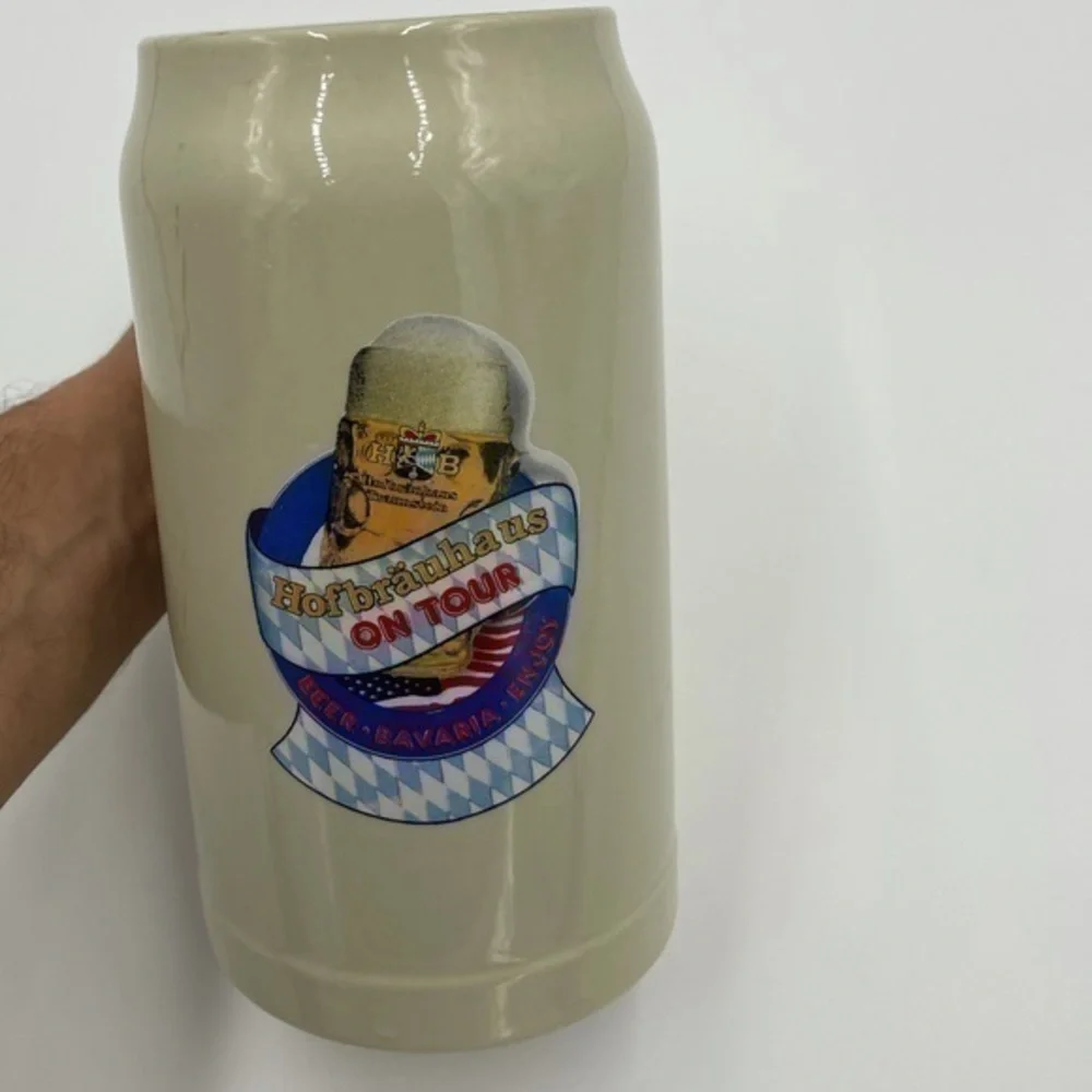 VINTAGE- Hofbrauhaus 1 Liter Collectable Stoneware Beer Mug